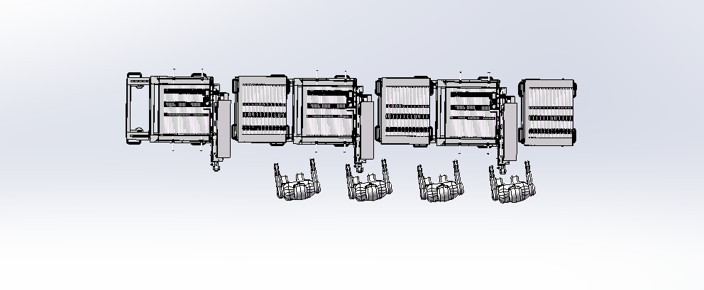 快递人工包装运输线